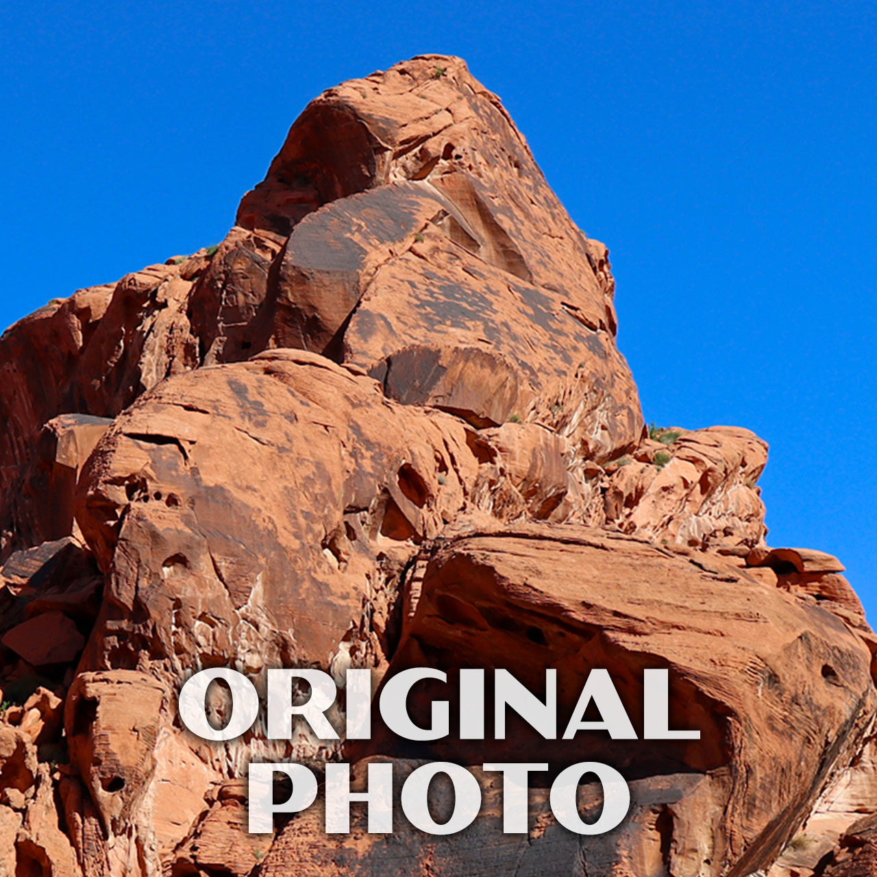 Valley of Fire State Park Poster-WPA (Rock Formation)