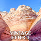 Vermillion Cliffs National Monument Poster-WPA (Slot Canyon)