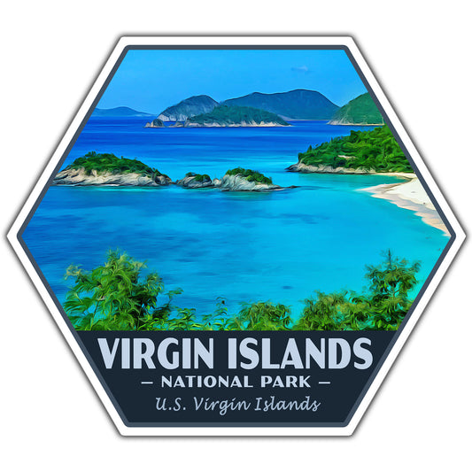 Virgin Islands national park sticker