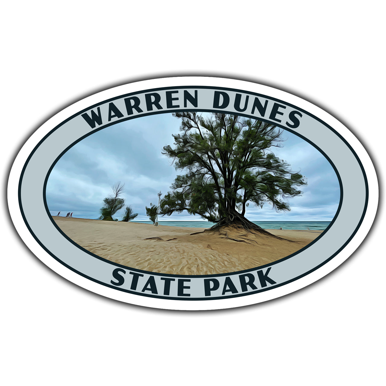 Warren Dunes state park sticker