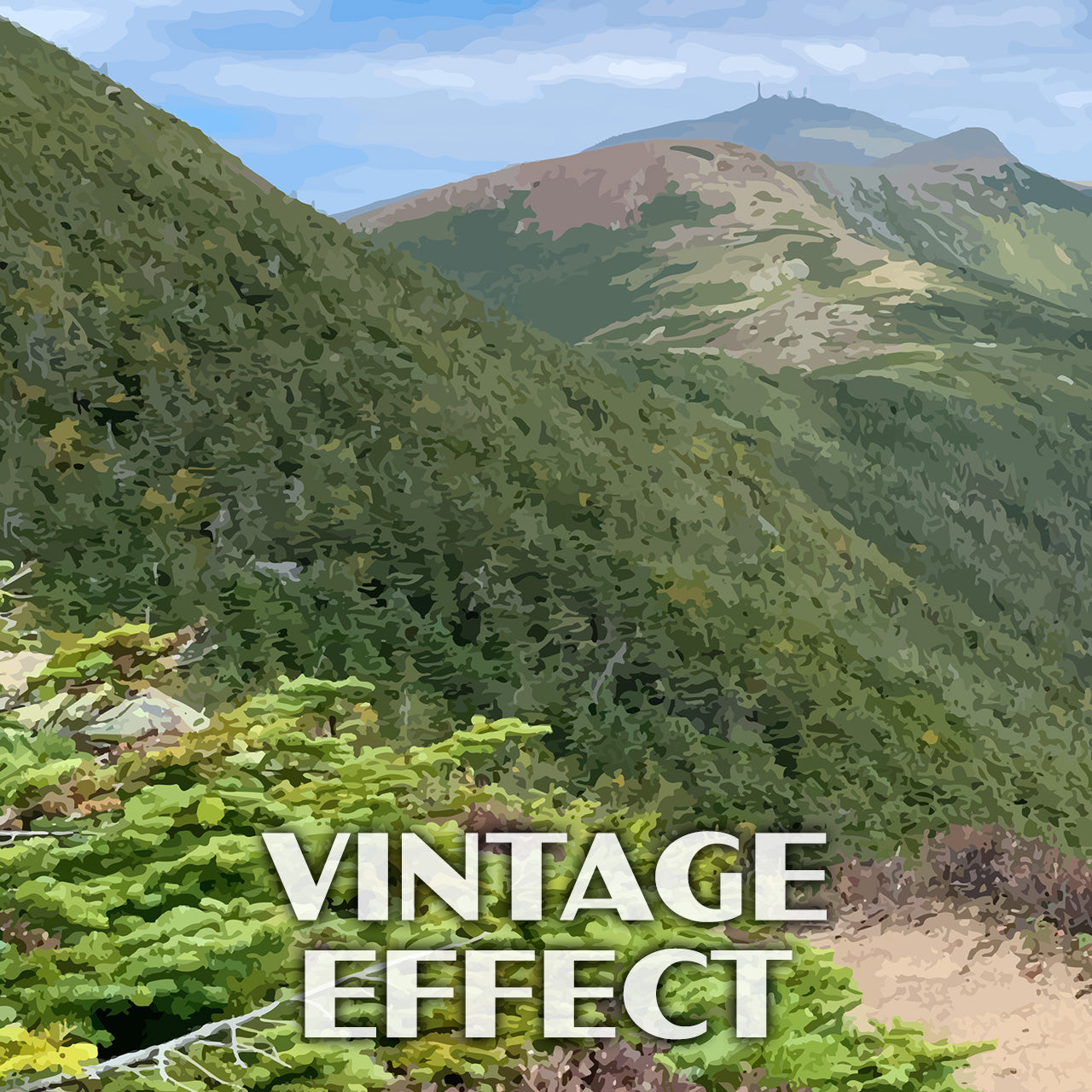 White Mountain National Forest Poster - WPA (View from Mount Eisenhower)