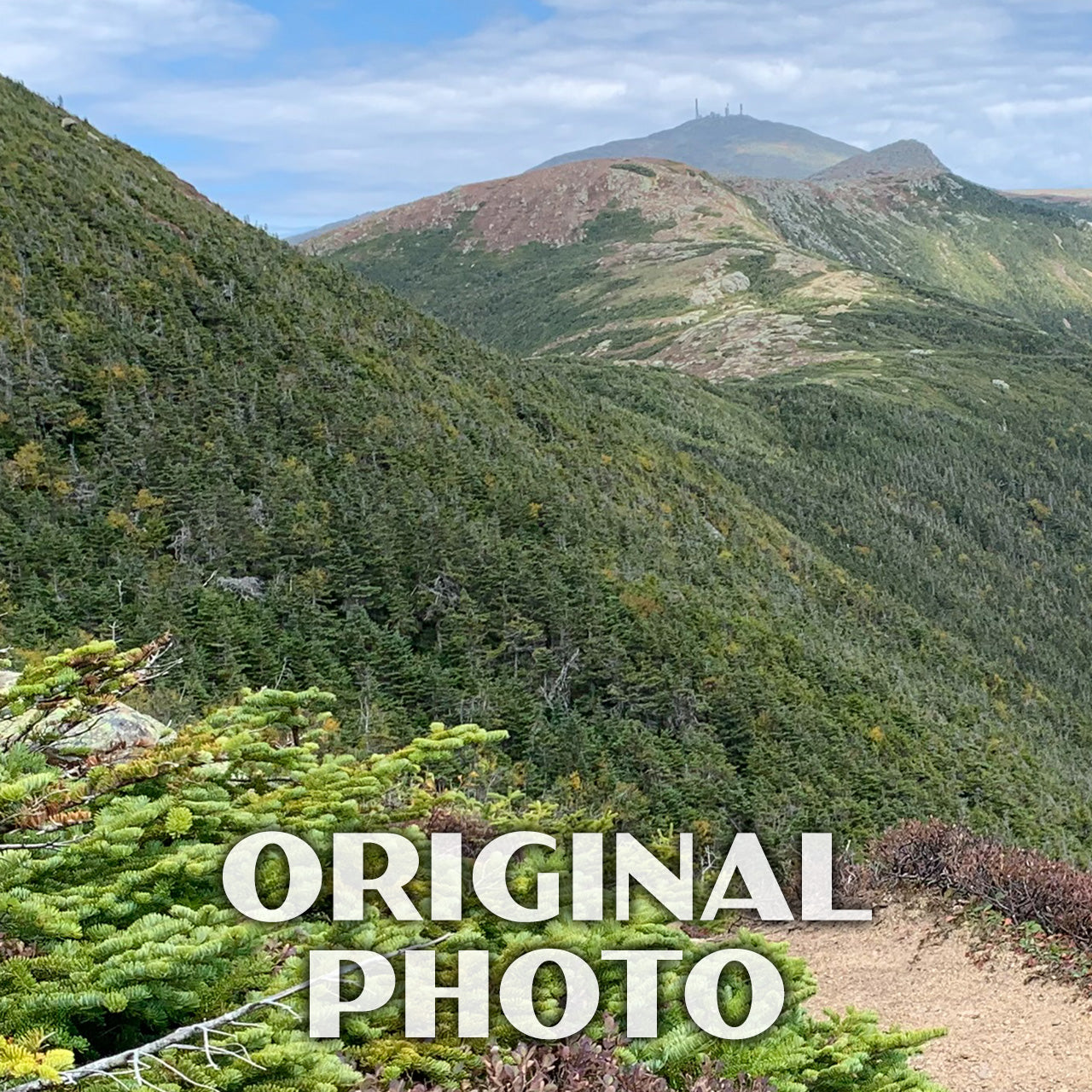 White Mountain National Forest Poster - WPA (View from Mount Eisenhower)