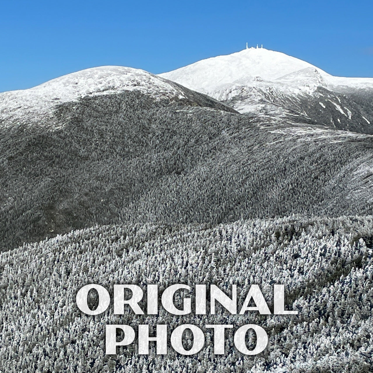 White Mountain National Forest Poster - WPA (Winter View from Mount Pierce)