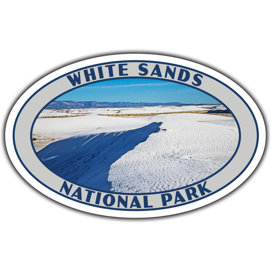 White Sands national park sticker