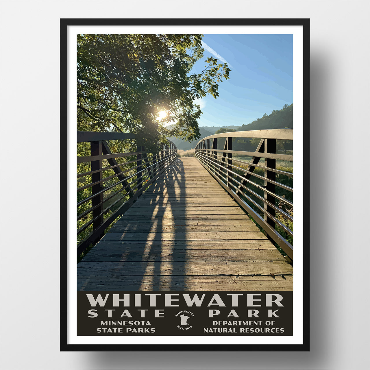 Whitewater State Park Poster