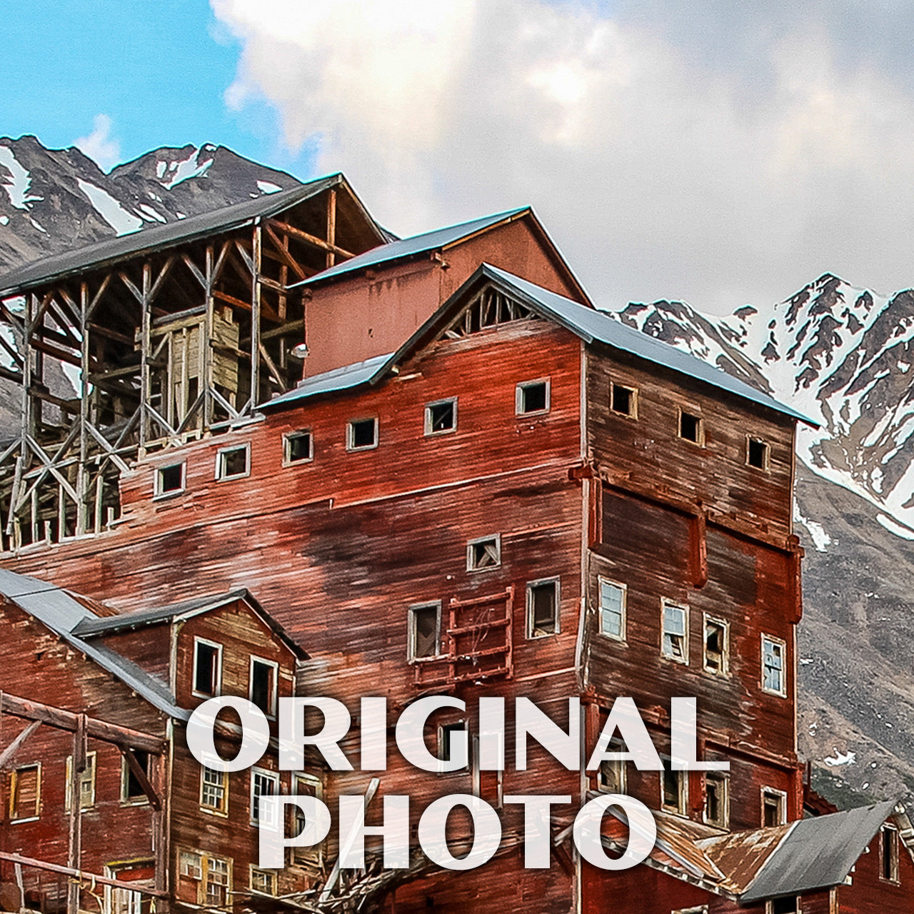 Wrangell St Elias National Park Poster-WPA (Kennecott Mine)