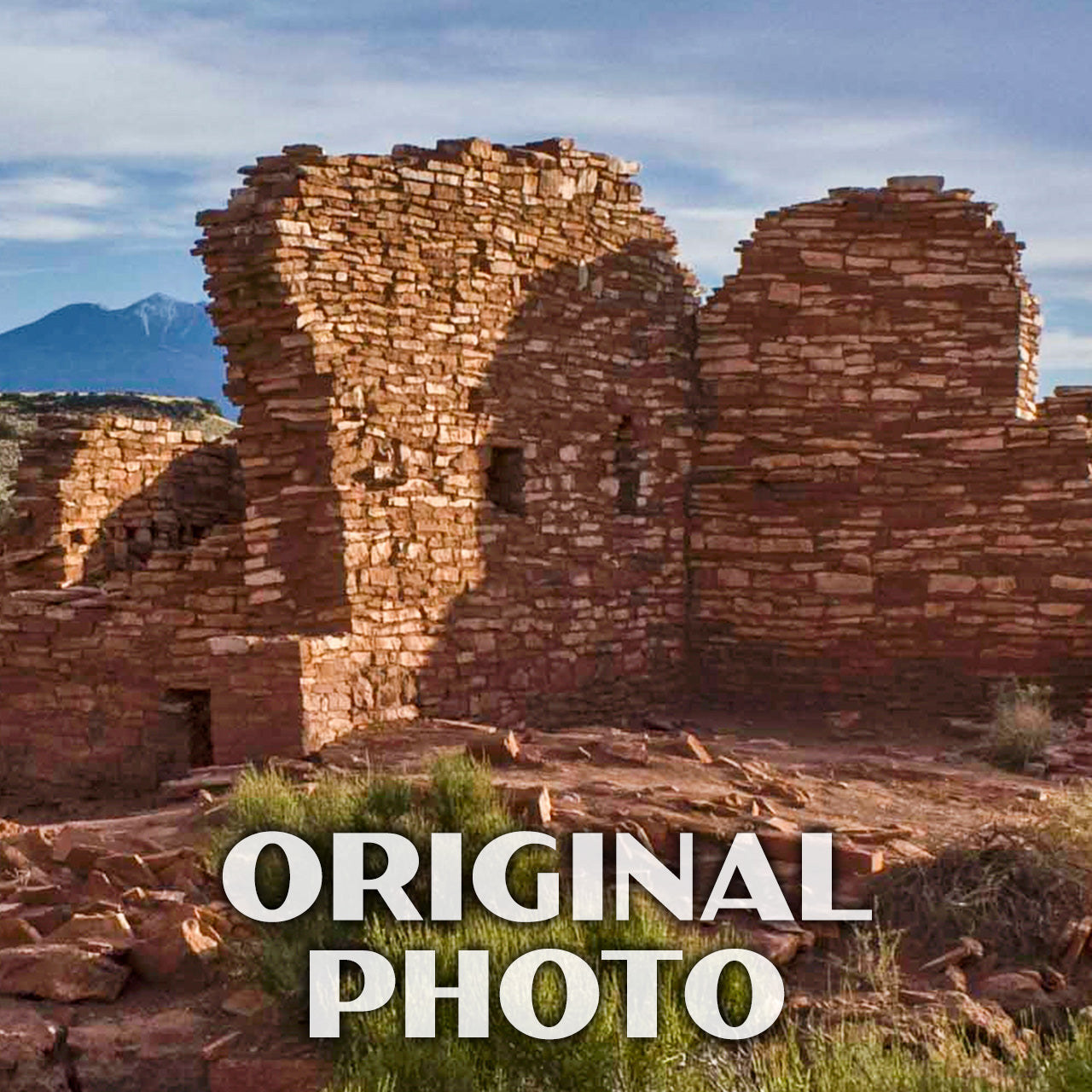 Wupatki National Monument Poster-WPA (Lomaki Pueblo)