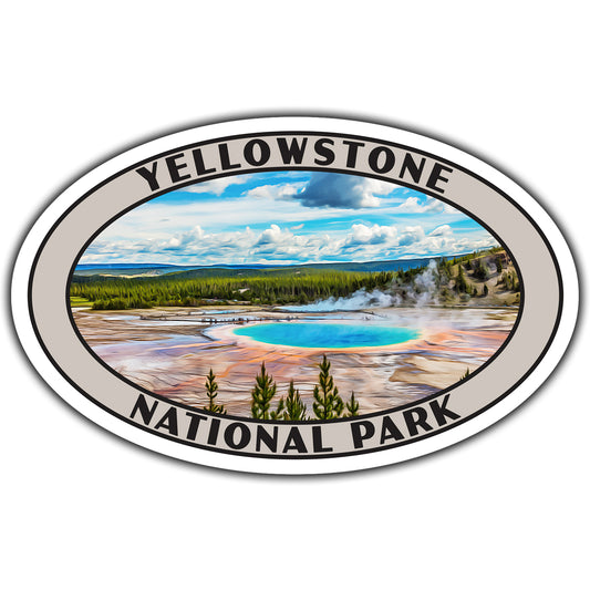 yellowstone national park sticker