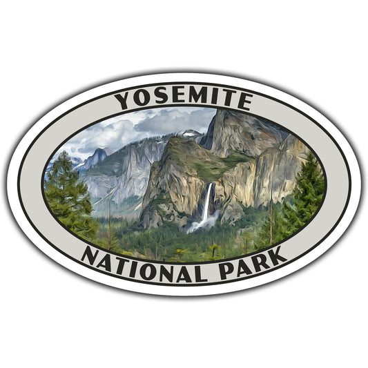 yosemite national park sticker