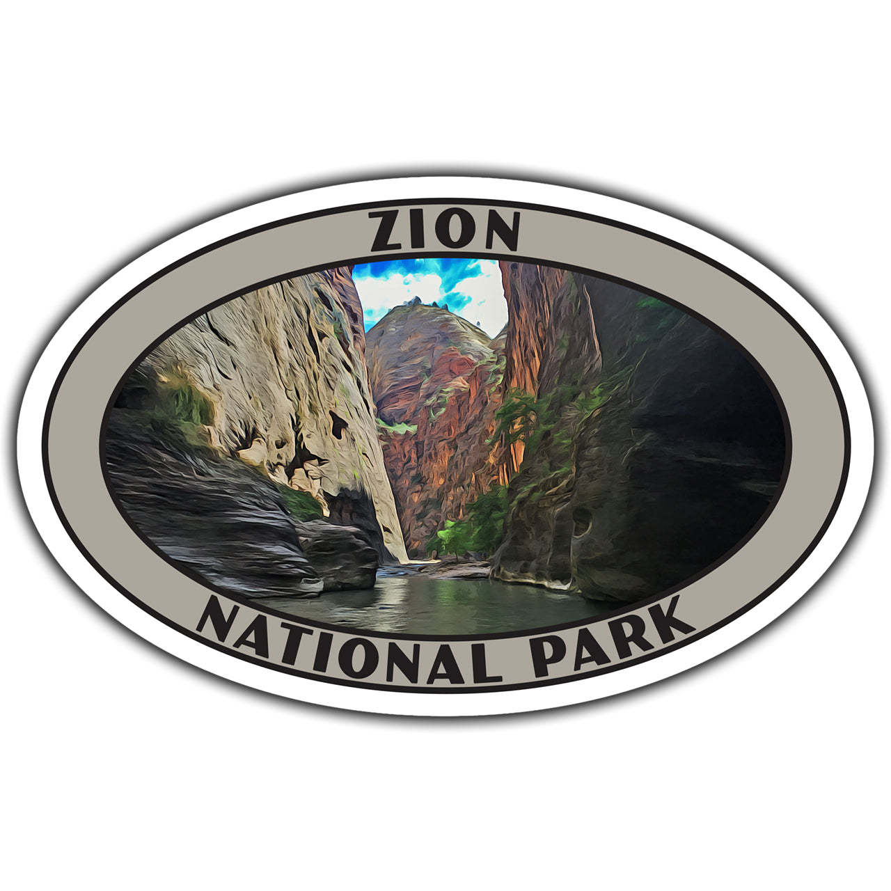 zion national park sticker