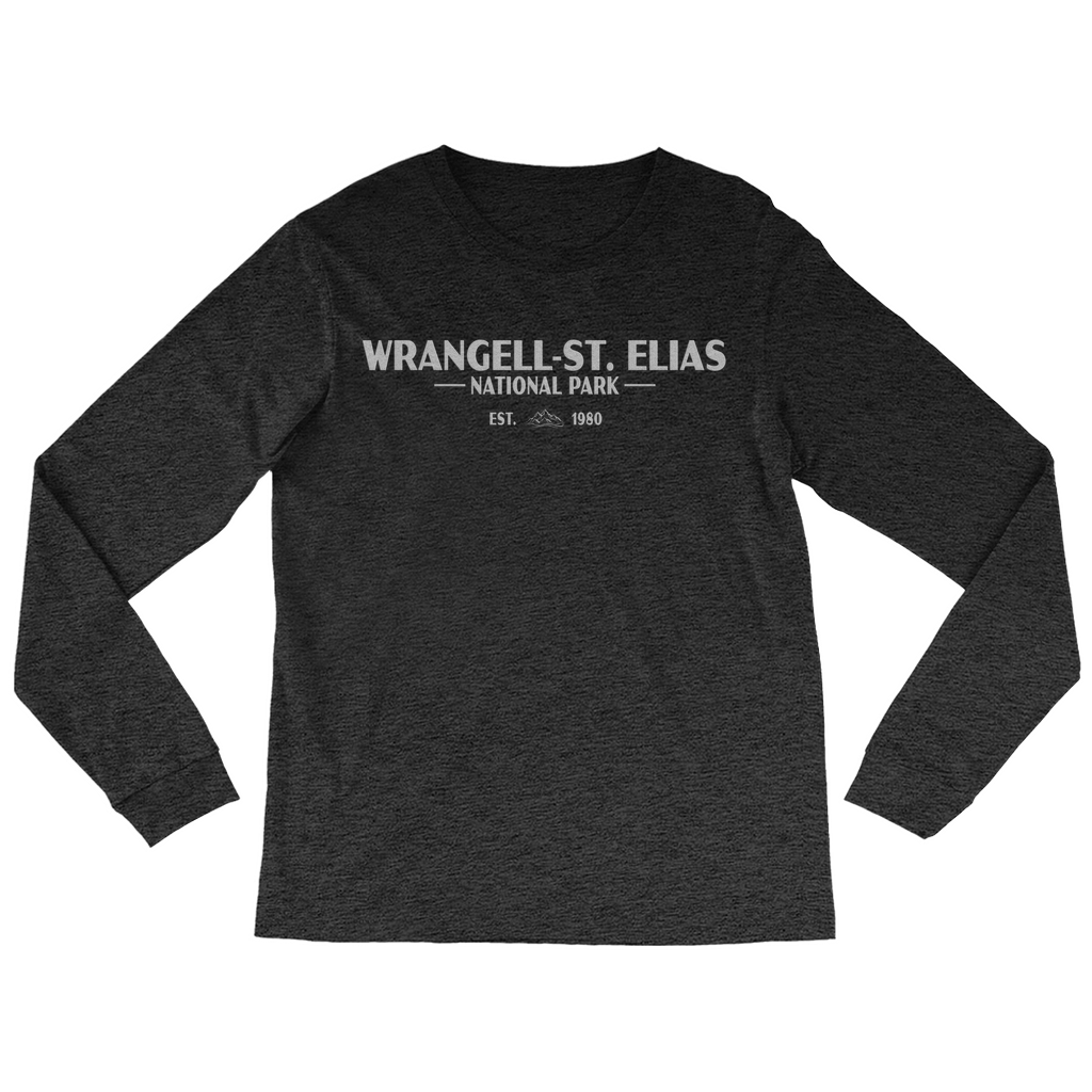 Wrangell St Elias National Park Long Sleeve Shirt (Simplified)