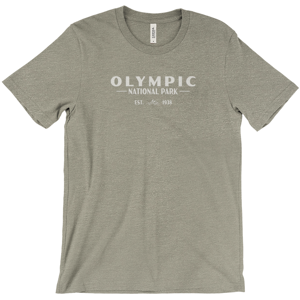 Olympic National Park Short Sleeve Shirt (Simplified)