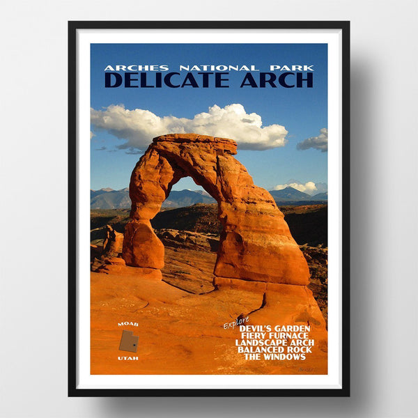 Arches National Park Short Sleeve Shirt (Delicate Arch) – Just Go Travel  Studios