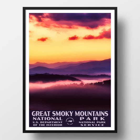 Great Smoky Mountains National Park Poster