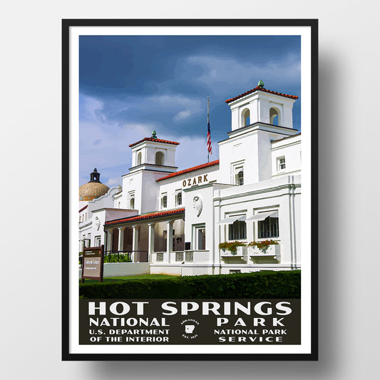 Hot Springs National Park Poster