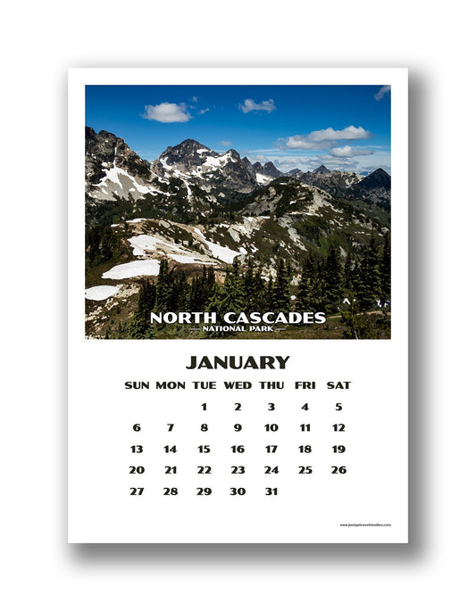 National Park Calendar (12 month) - 2019