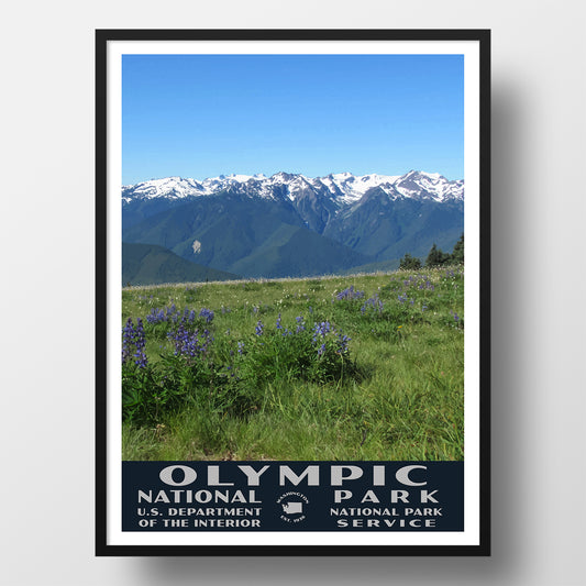 Olympic National Park poster