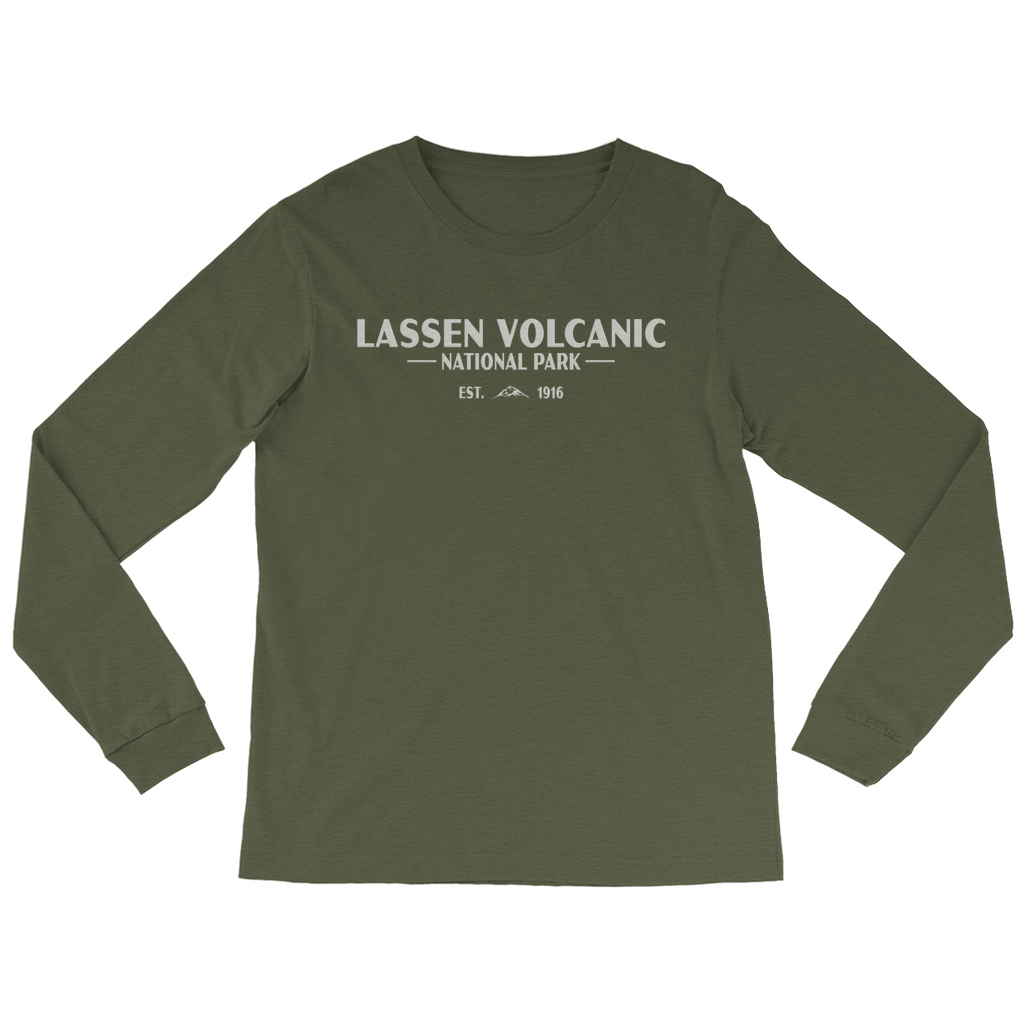 Lassen Volcanic National Park Long Sleeve Shirt (Simplified)