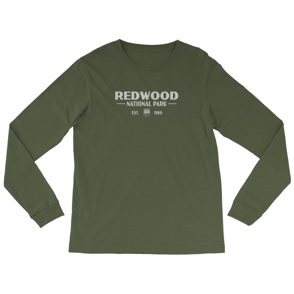 Extra Long Sleeve T-Shirt  Long Sleeve Crew Neck - Redwood Tall