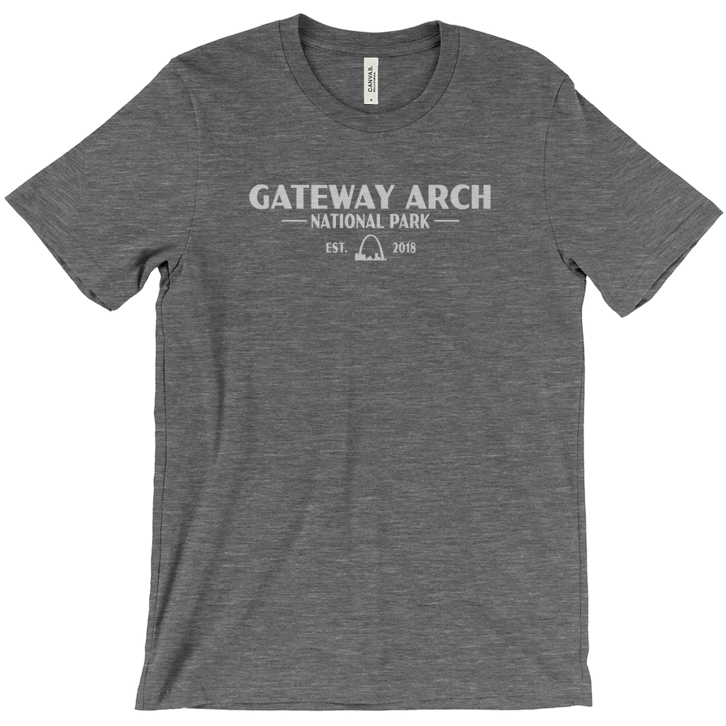 Gateway Arch National Park Short Sleeve Shirt (Simplified)