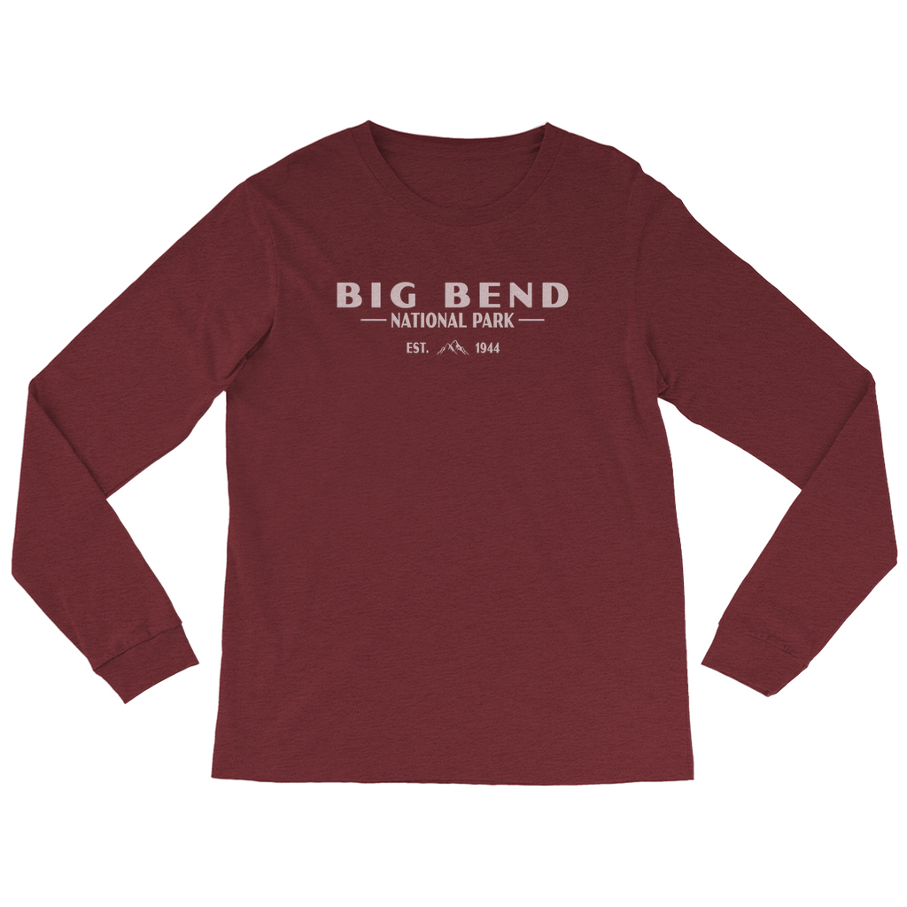 Big Bend National Park Long Sleeve Shirt (Simplified)