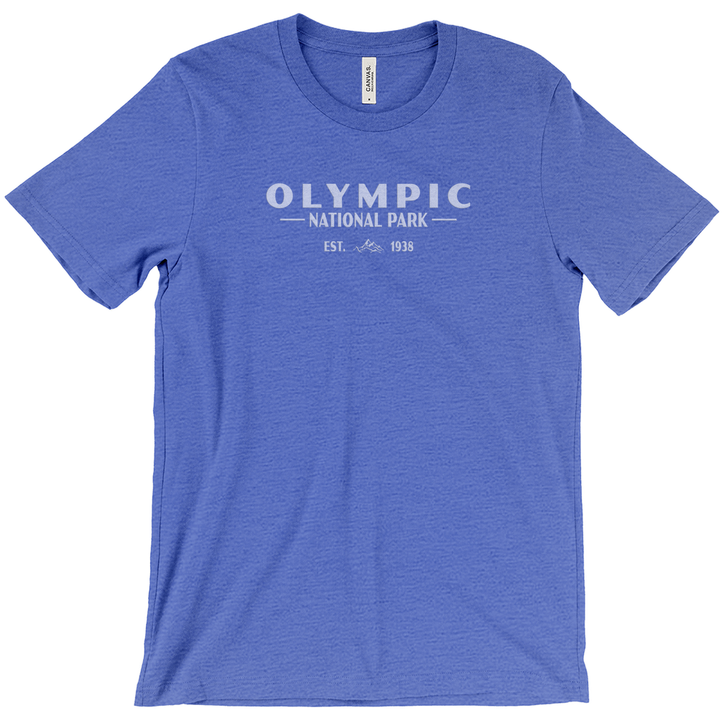 Olympic National Park Short Sleeve Shirt (Simplified)